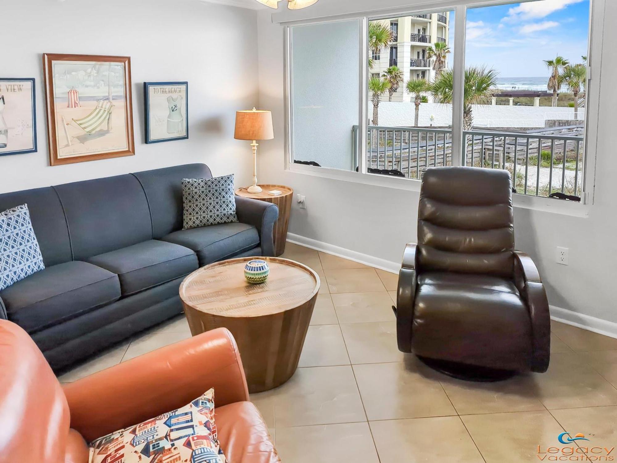 Is9-Cozy Upstairs Beachfront Condo - King Beds Fort Walton Beach Exterior photo